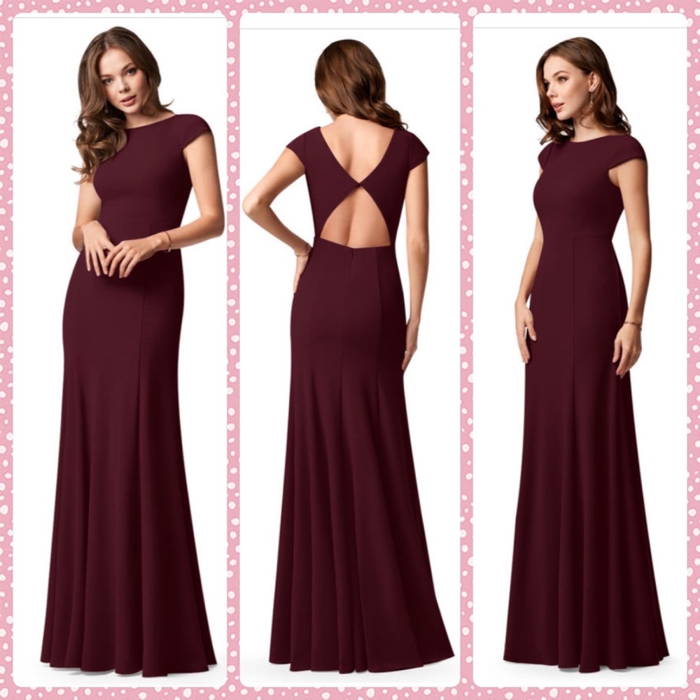 AZAZIE Meara Dress in Cabernet